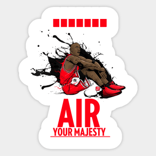 Your Majesty, Air. Sticker